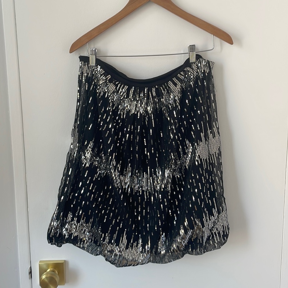 Sequin skirt